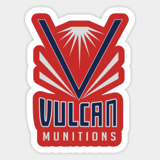 american gods - vulcan Sticker